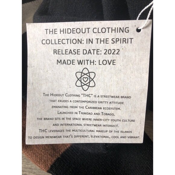 The Hideout Clothing Blessed Knit Distressed Tips Turtleneck Sweater XL - Picture 6 of 9